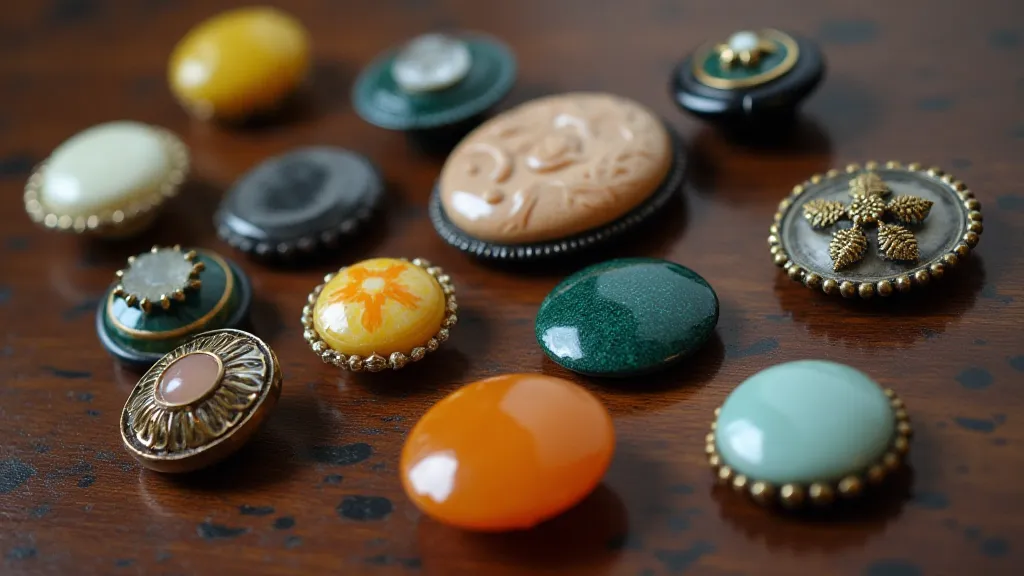 Collection of Art Deco Buttons