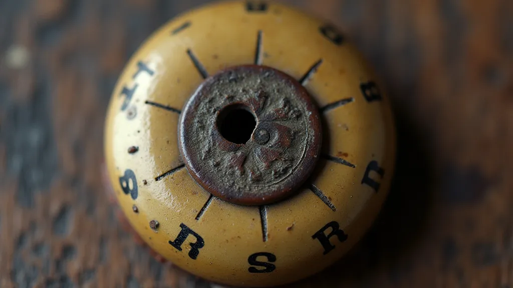 Antique button back with Birmingham marking