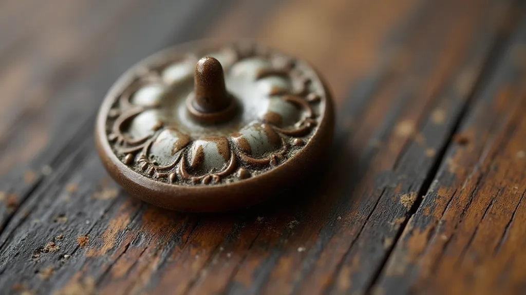 Victorian antique button with a delicate shank